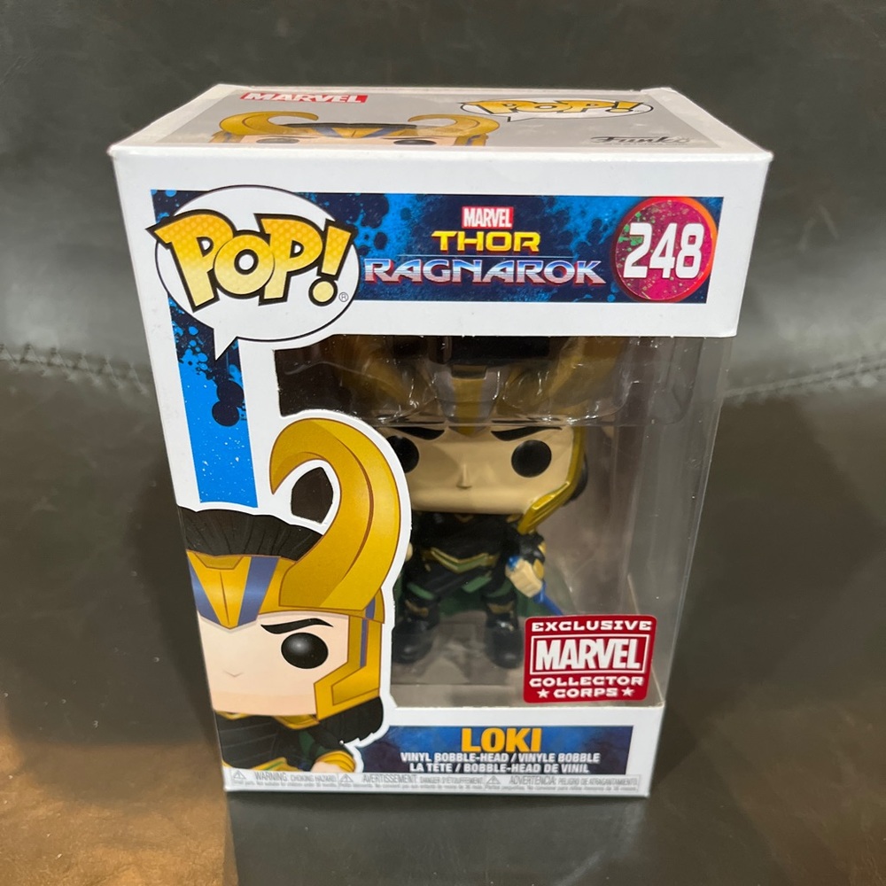 Loki Ragnarok Marvel Collector Corps Funko Pop